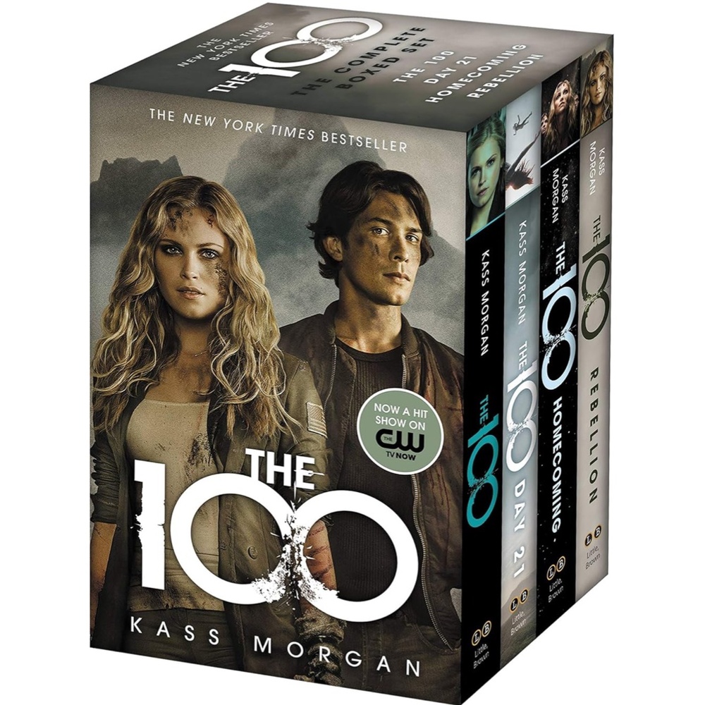 The 100 Complete Boxed Set by Kass Morgan Paperback Books